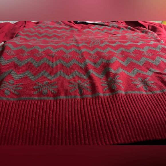 FOCO NFL Womens NFL Team Logo Ugly Holiday V-Neck Sweater - Picture 6 of 10